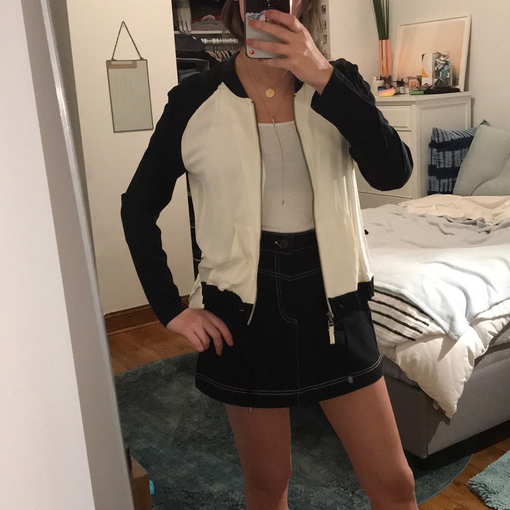 Splendid Color-Block Zip Up - image 3